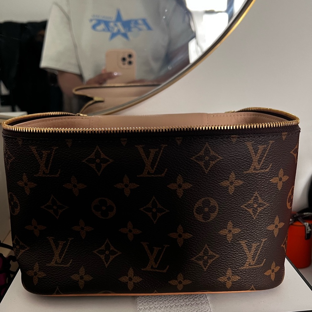 Louis Vuitton Brown Monogram vanity bag